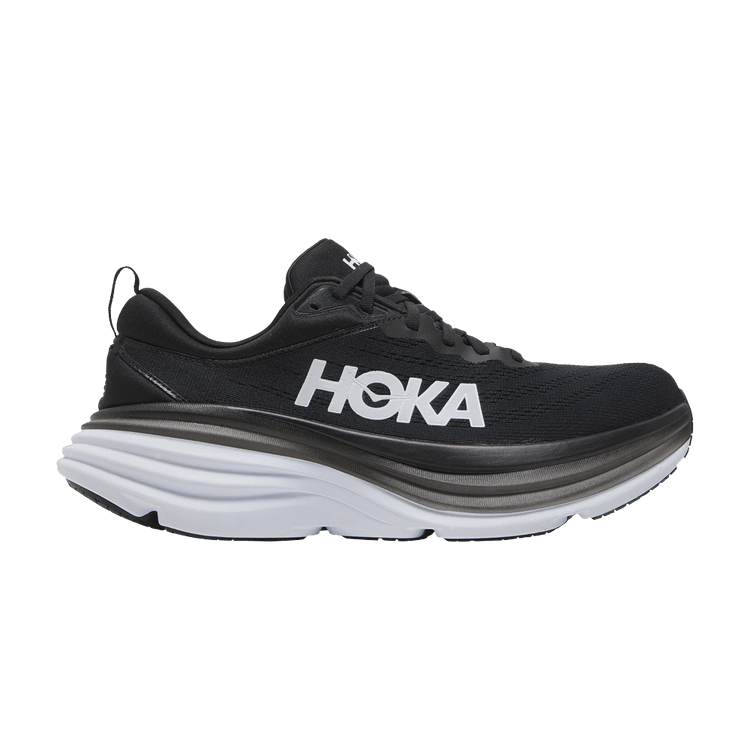HOKA Bondi 8 'Black White'