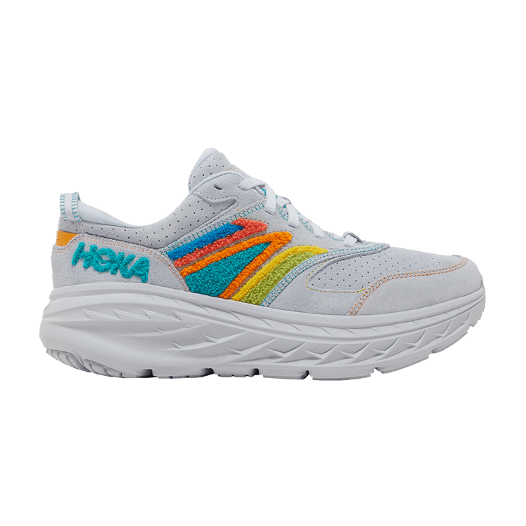 HOKA Bondi L 'Embroidery Pack - Arctic Ice'