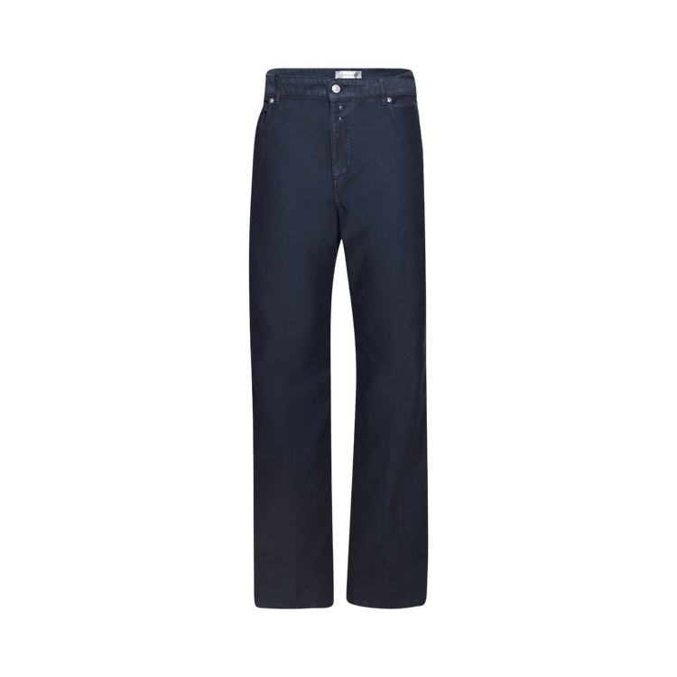 Victoria Beckham Split Detail Utility Trouser 'Navy'