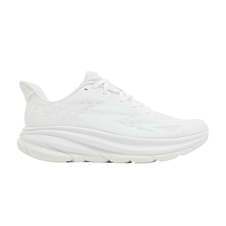 HOKA Clifton 9 'Triple White'