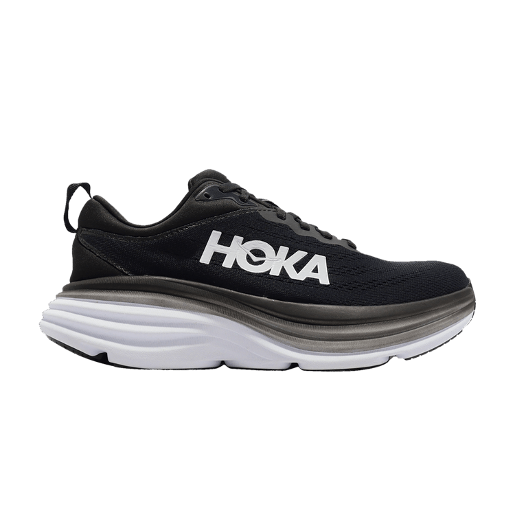 HOKA Wmns Bondi 8 D Wide 'Black White'