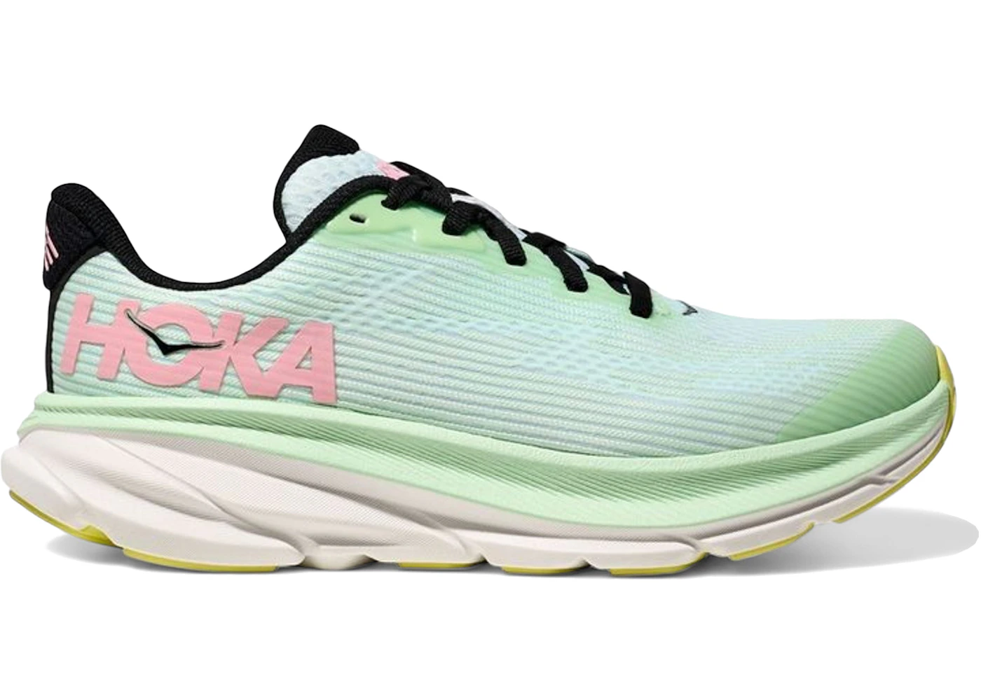Hoka One One Clifton 9 Mint Fluorite Snow Melt (GS)