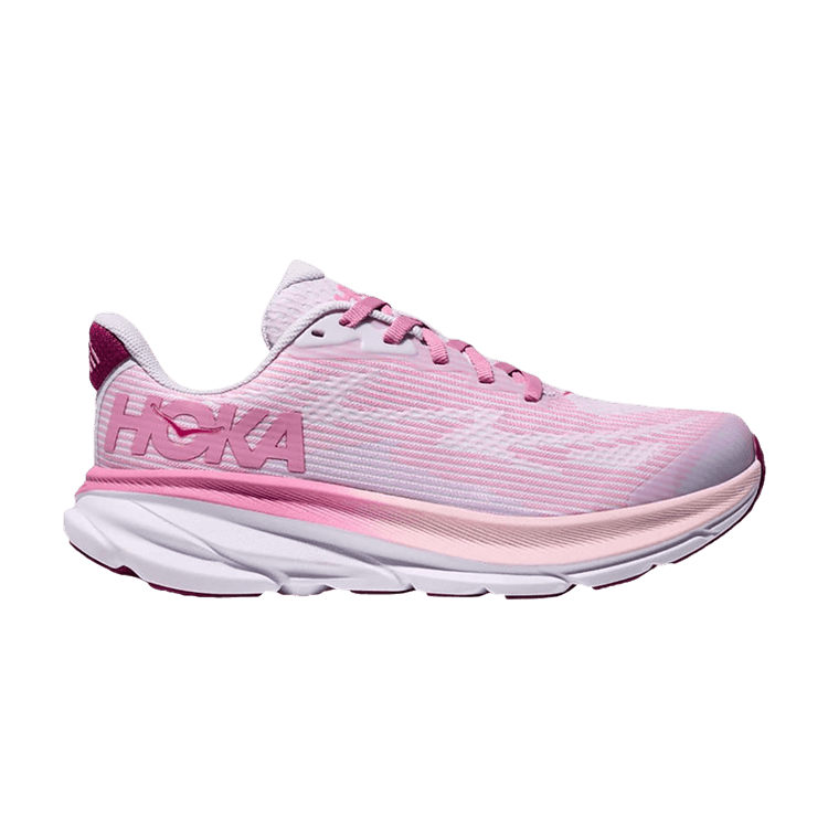 HOKA Clifton 9 Kids 'Starlight Glow Wildflower'