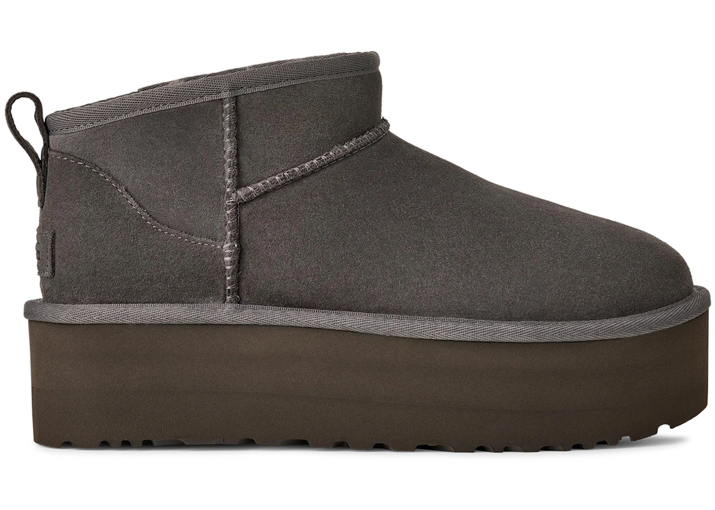 UGG Classic Ultra Mini Platform Boot Charcoal (Women's)