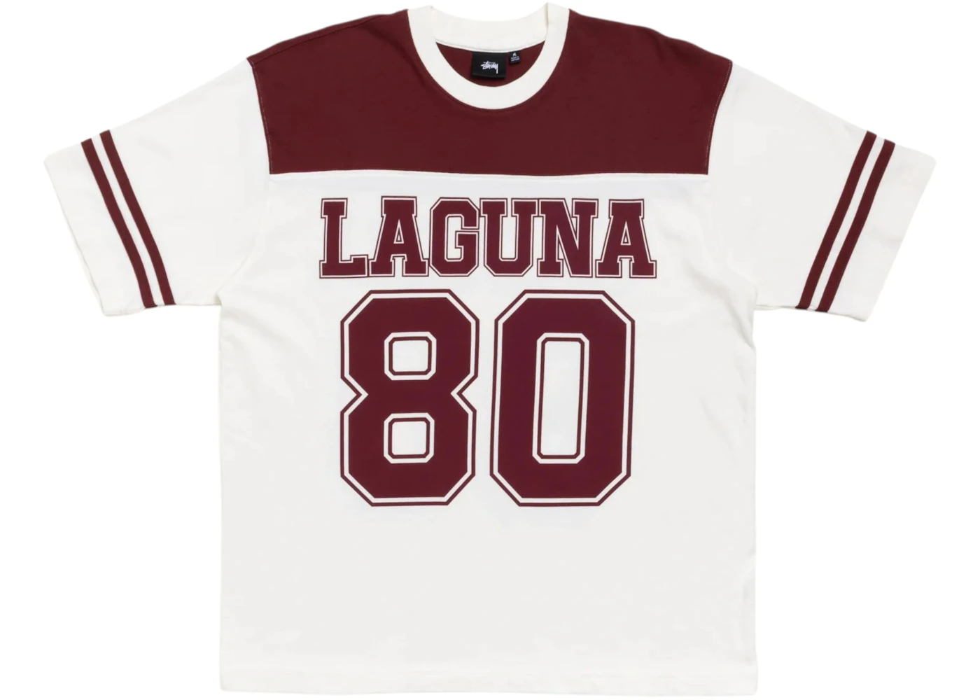 Stussy Laguna 80 Jersey Maroon