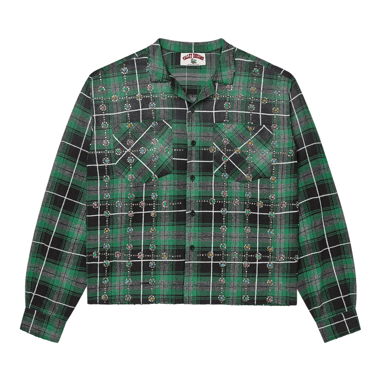 Vale Forever Grinch Gems Flannel 'Green'