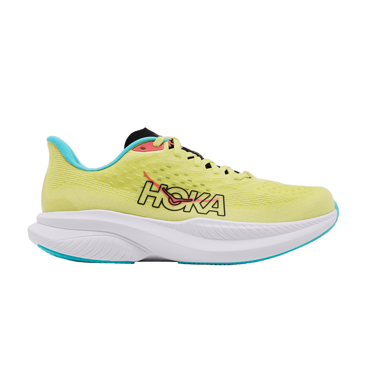 HOKA Mach 6 'Yuzu Cielo Blue'