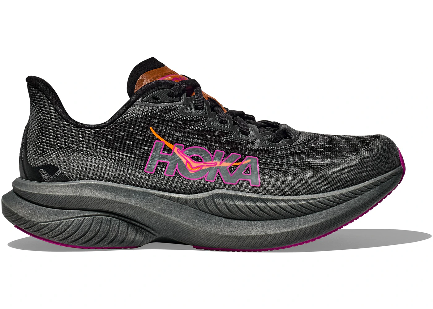 Hoka One One Mach 6 Black Fuchsia (Women's)