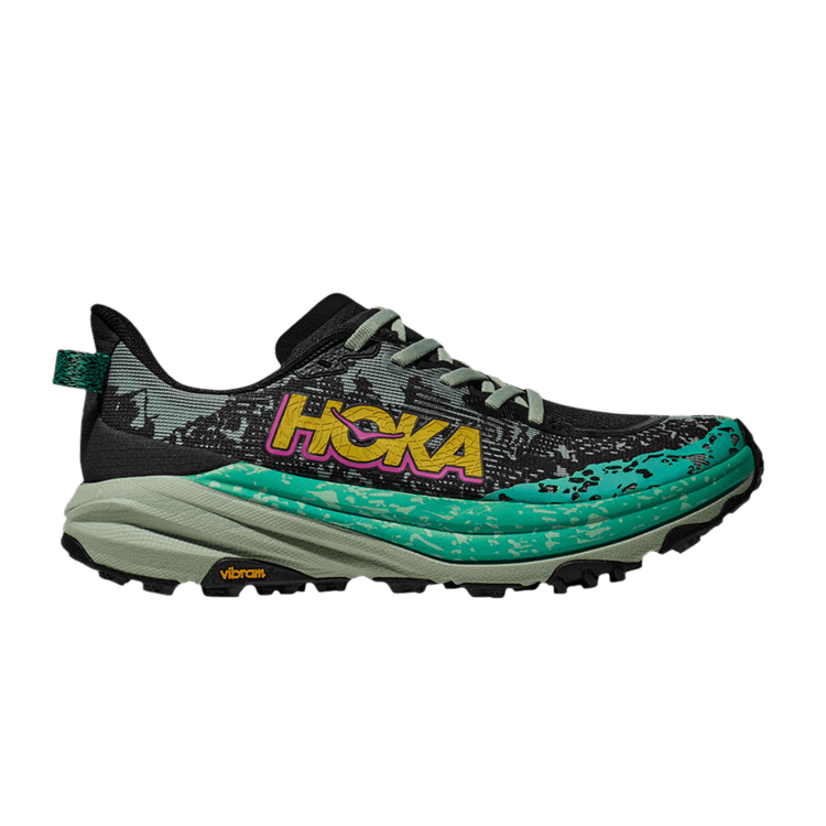 HOKA Wmns Speedgoat 6 'Black Aloe Vera'