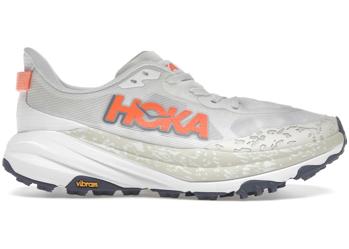 Hoka One One Speedgoat 6 White Neon Tangerine (Women's)