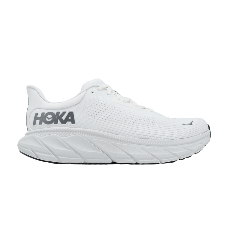 HOKA Arahi 7 2E Wide 'Blanc De Blanc Steel Wool'
