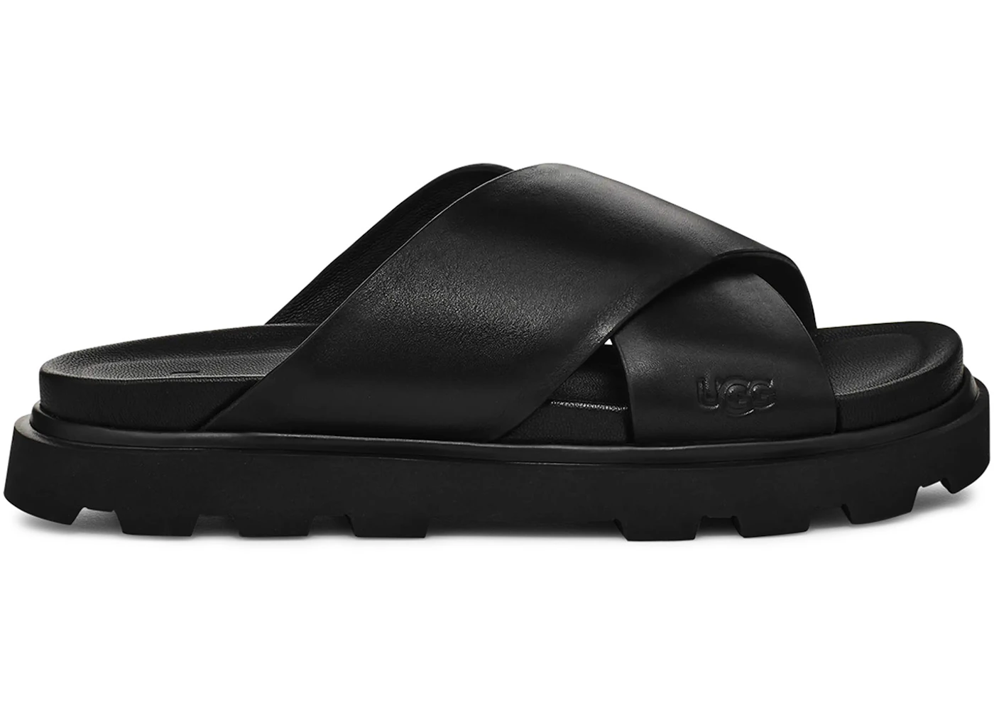 UGG Capitelle Crossband Sandal Black (Women's)