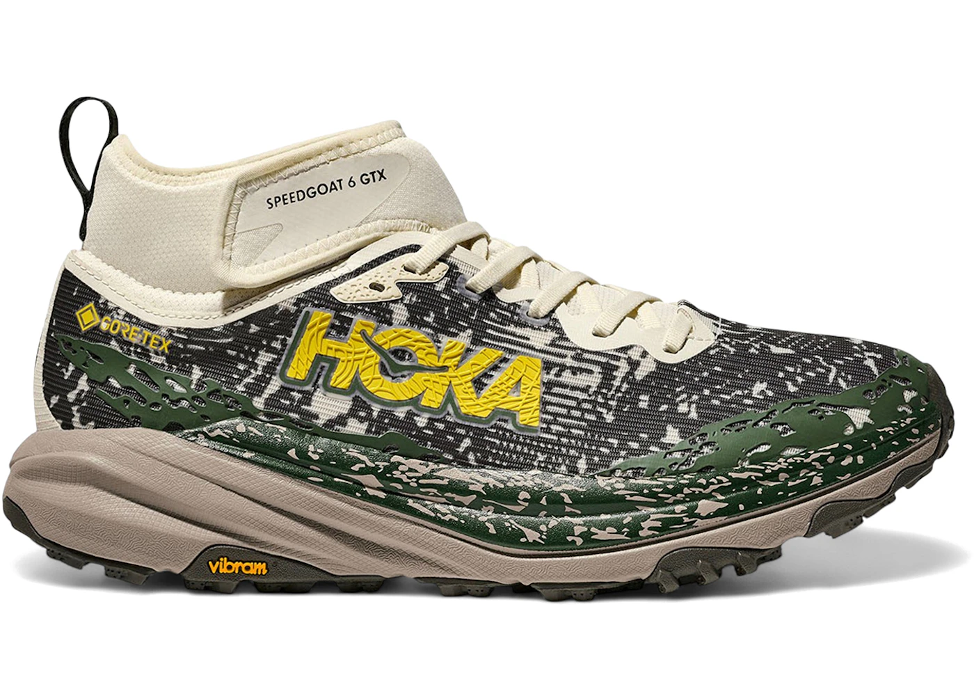 Hoka One One Speedgoat 6 Mid Gore-Tex Truffle Salt Cement