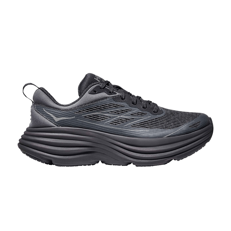 HOKA Bondi 8 Caged 'Stealth Tech Pack - Charcoal Grey'