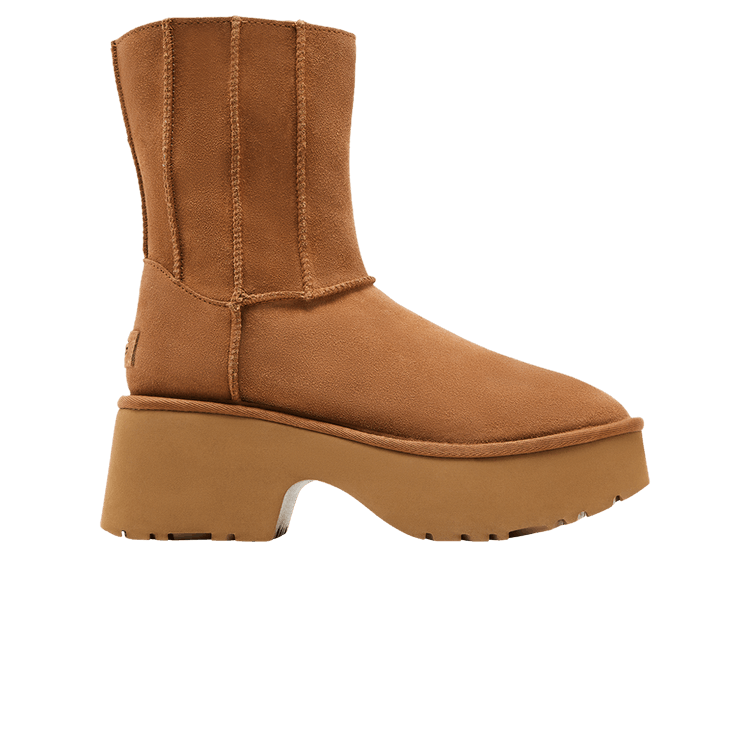 UGG Wmns Classic Twin Seam New Heights Boot 'Chestnut'