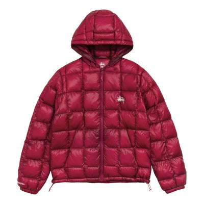 Stussy Midweight Hooded Puffer 'Fuchsia'