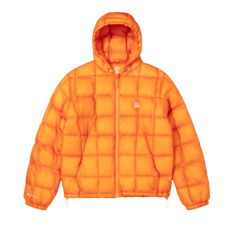 Stussy Midweight Hooded Puffer 'Orange'