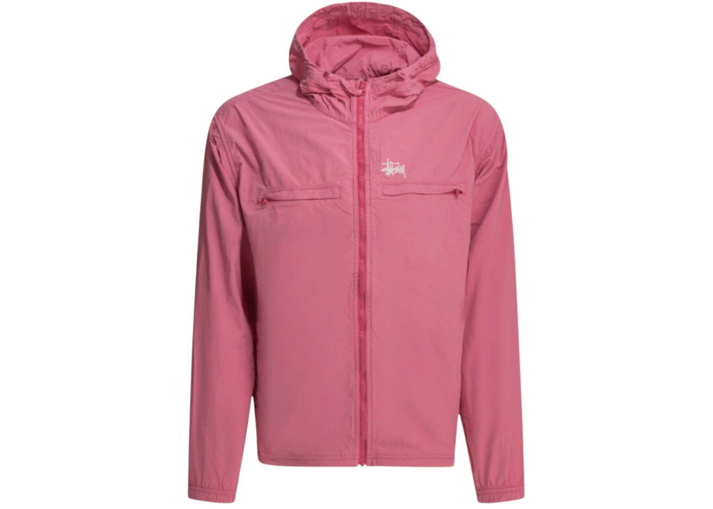 Stussy Lightweight Hooded Jacket Pink