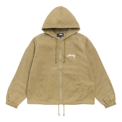 Stussy Waxed Cotton Beach Shell 'Olive'