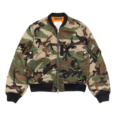Stussy Ma-1 Bomber Jacket 'Woodland Camo'