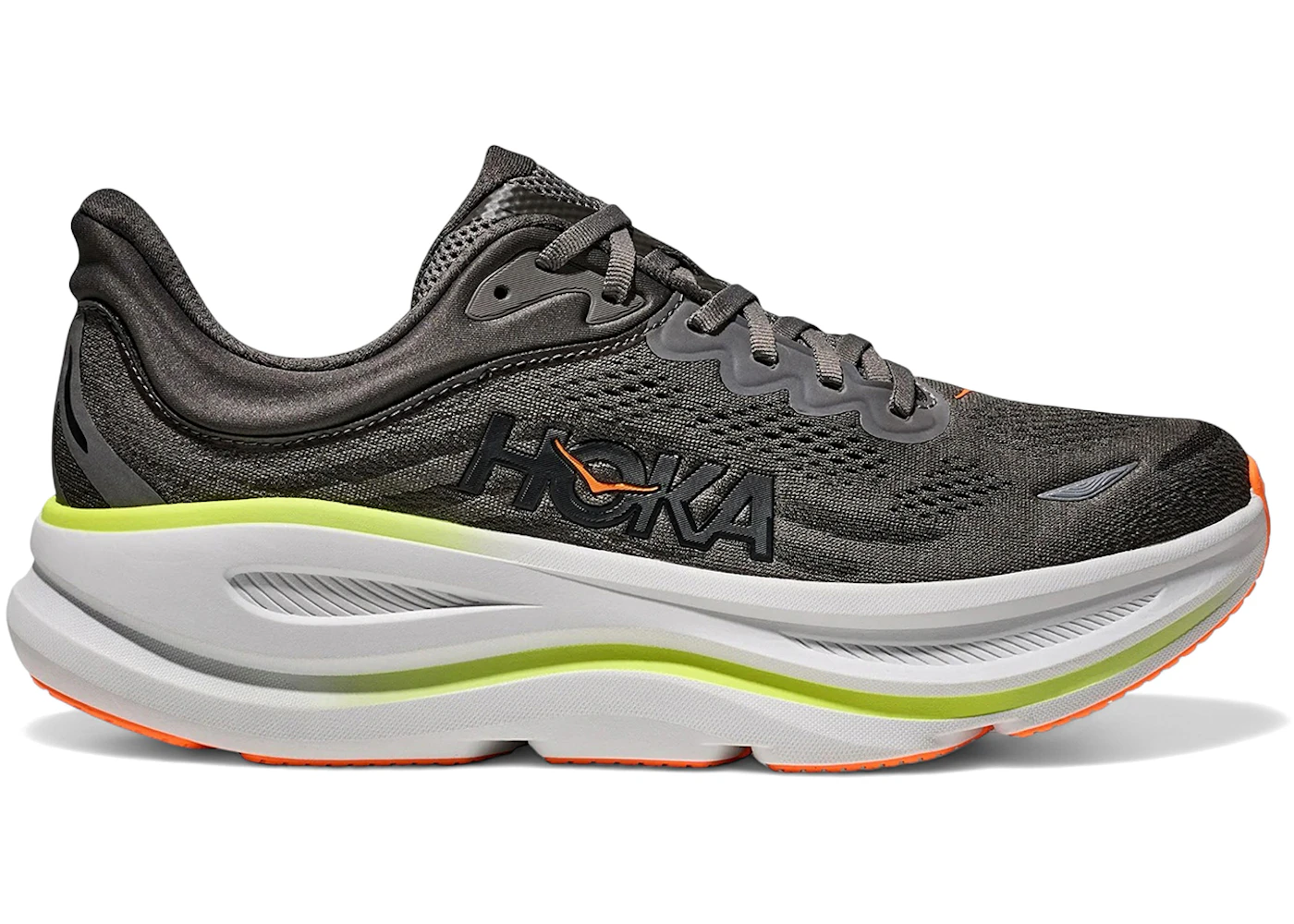Hoka One One Bondi 9 Asphalt Grey Gravel