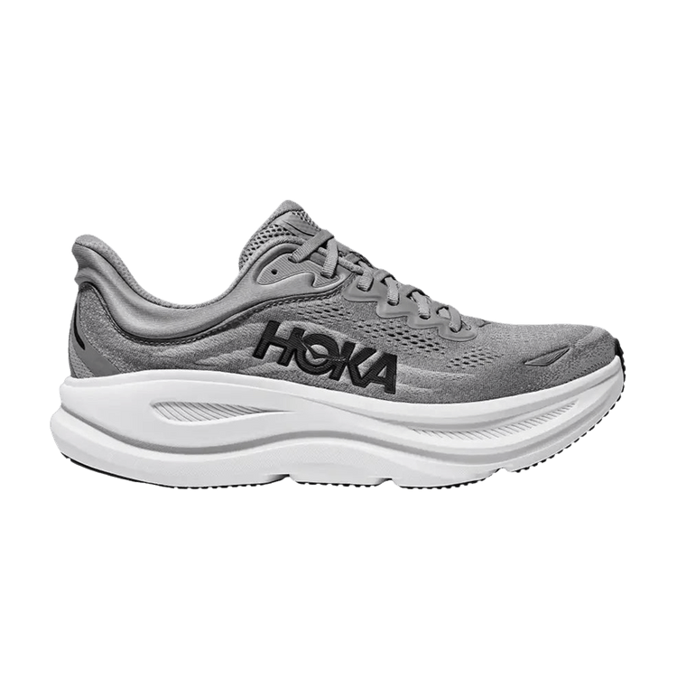 HOKA Bondi 9 2E Wide 'Galactic Grey Stellar Grey'