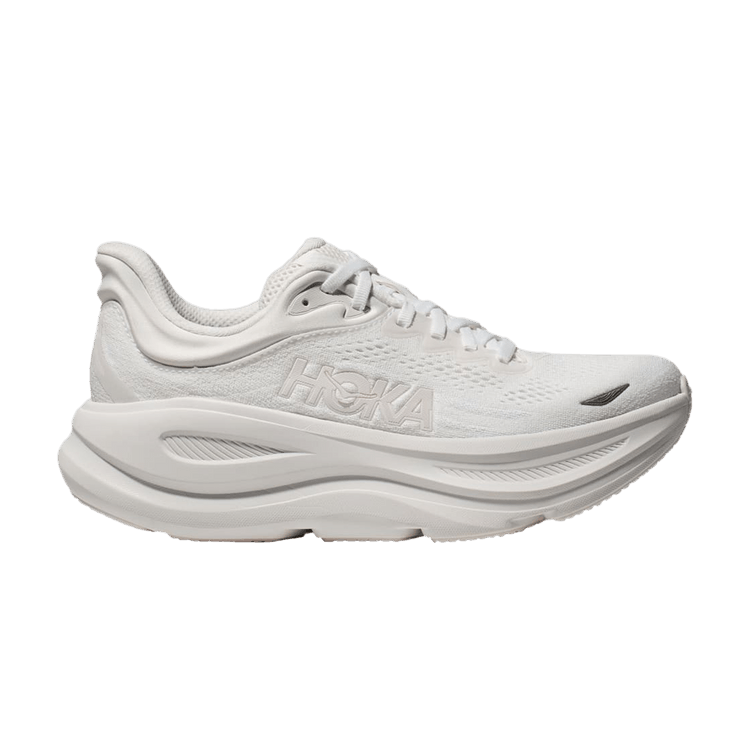 HOKA Wmns Bondi 9 Wide 'Triple White'