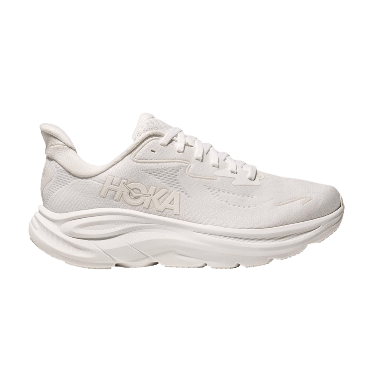 HOKA Wmns Clifton 10 Wide 'Triple White'
