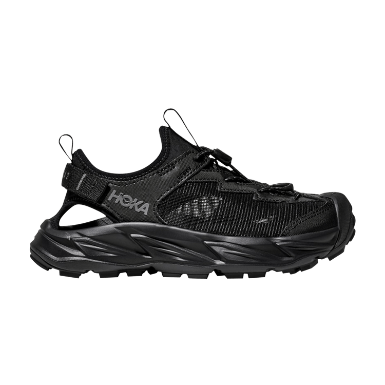 HOKA Hopara 2 Sandal Kids 'Triple Black'