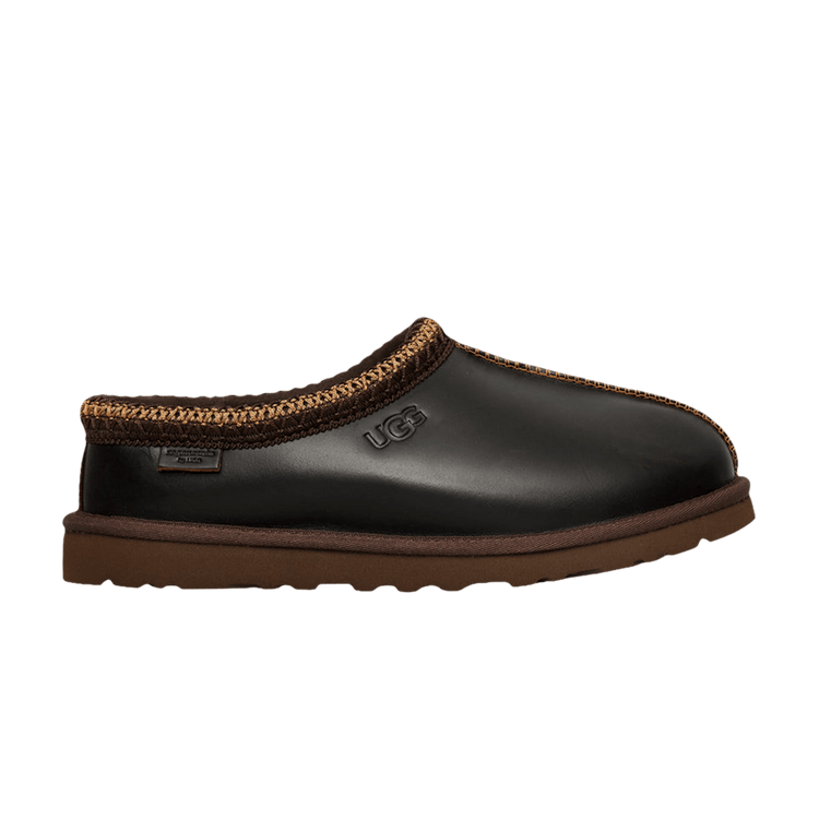UGG Tasman Leather Regenerate Slipper 'Ironwood'