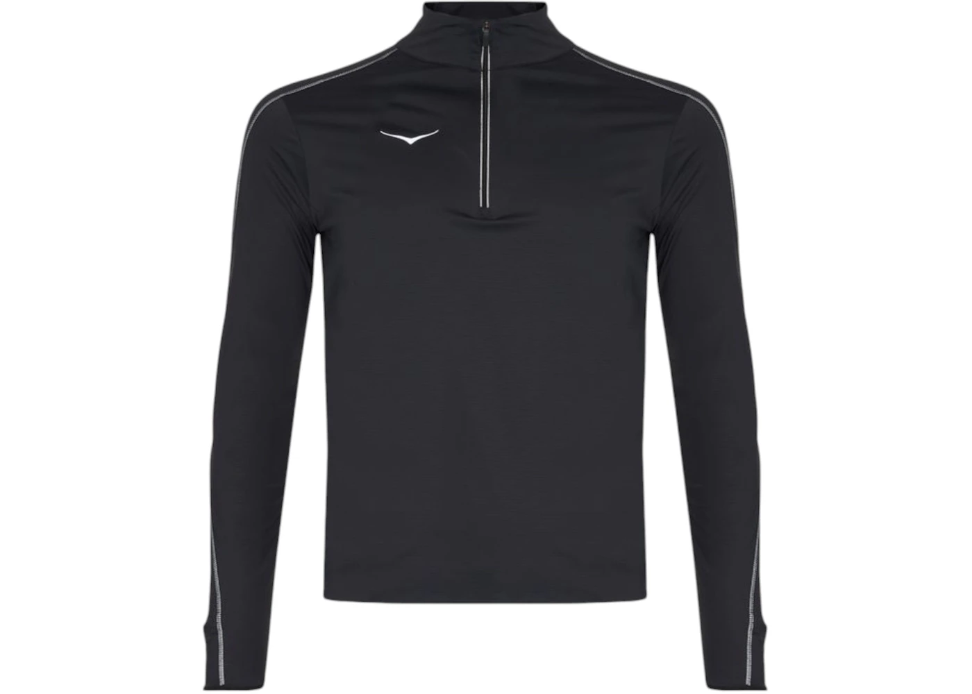 Hoka GlideTech Quarter Zip Sweatshirt Black