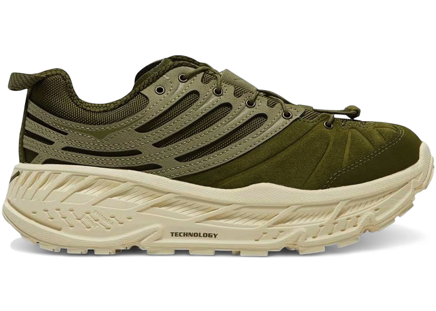 Hoka One One Stinson EVO OG TP Moss Green Wild Mushroom