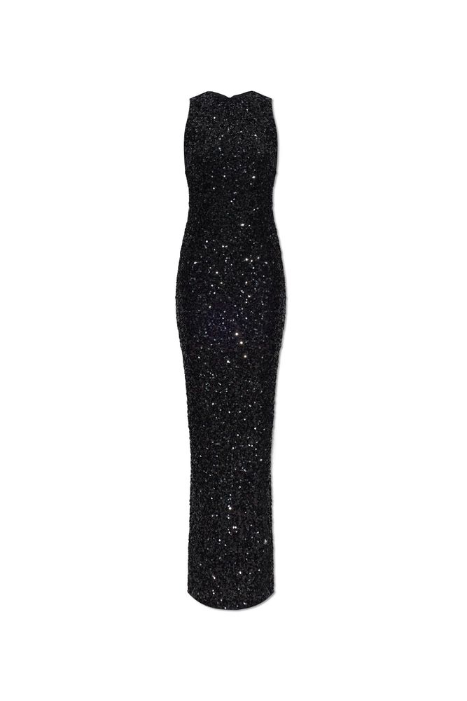 ROTATE Sleeveless Sequin Maxi Dress