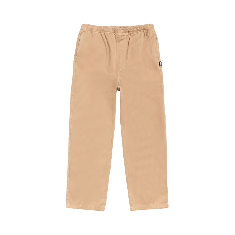 Stussy Beach Pant Cotton Twill 'Khaki'