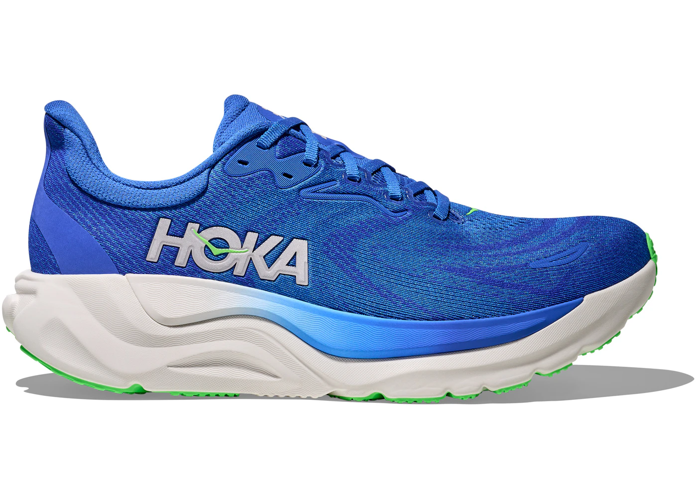 Hoka One One Arahi 8 Cobalt Blue Neon Green