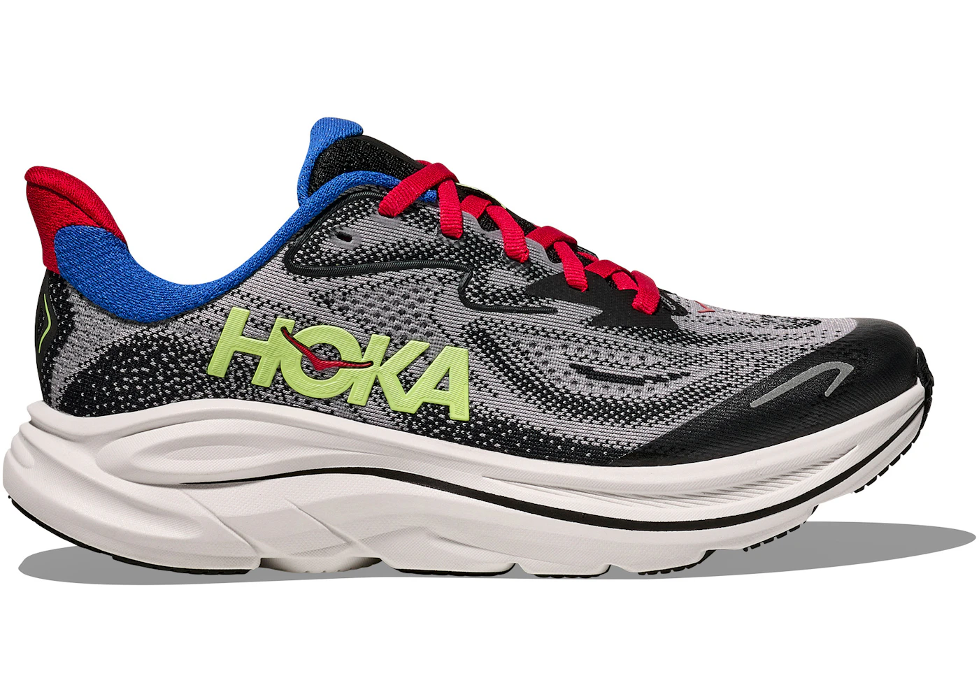 Hoka One One Clifton 10 Foggy Grey Black (GS)