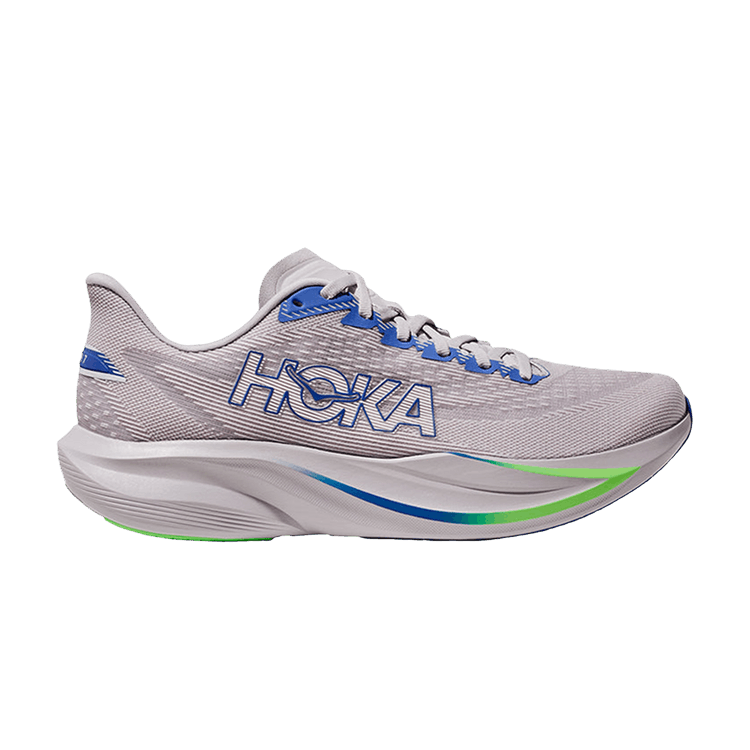 HOKA Mach 7 2E Wide 'Ash Grey Colbalt Blue'