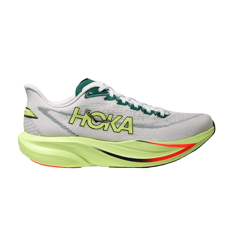HOKA Wmns Mach 7 D Wide 'White Green'