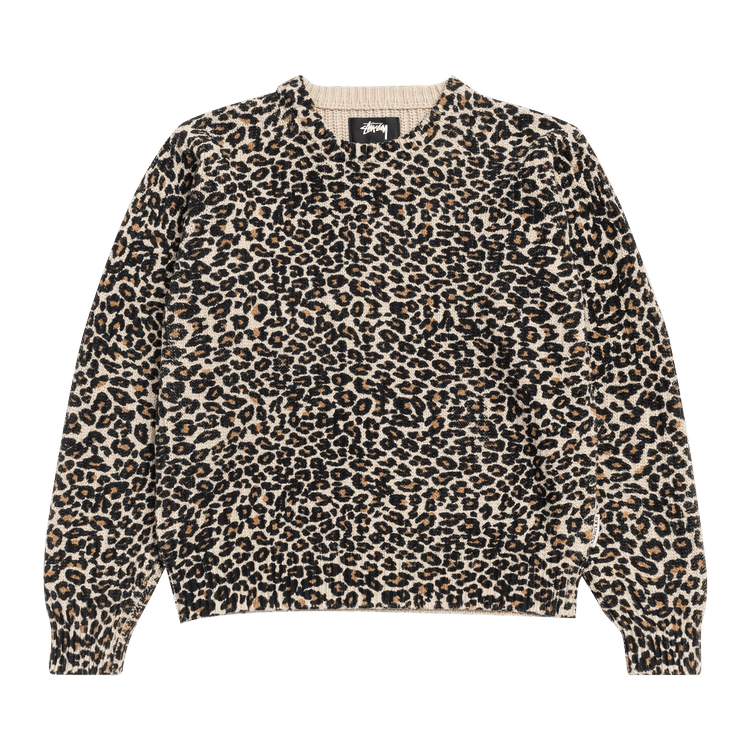 Stussy Sweater 'Leopard'