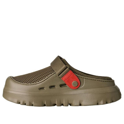 UGG PeakMod Breathe Mules 'Burnt Olive Red Pepper'