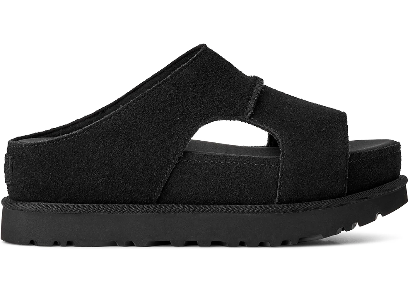 UGG Goldenstar Hi Cutout Slide Black (Women's)
