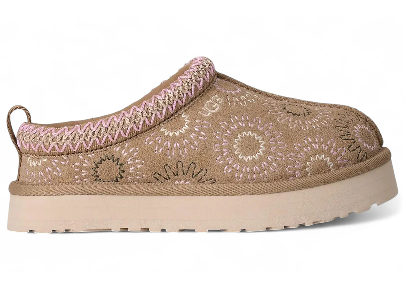 UGG Tazz Sun Stitch Slipper Mustard Seed (Kids)