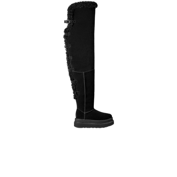 Sacai x UGG Wmns Thigh High Boot 'Black'
