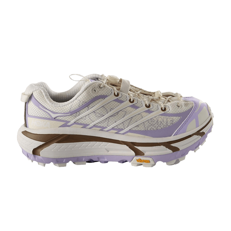 HOKA Mafate Three2 Wordmark 'Alabaster Iris Flower'