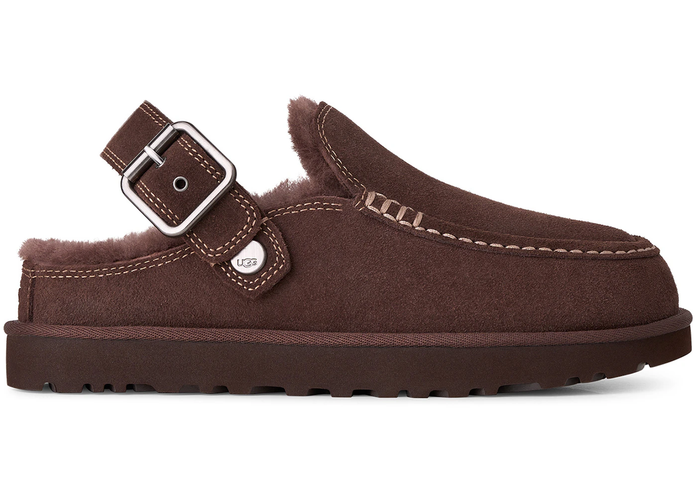 (WMNS) UGG Goldenstar Evelina Clog 'Burnt Cedar Brown'