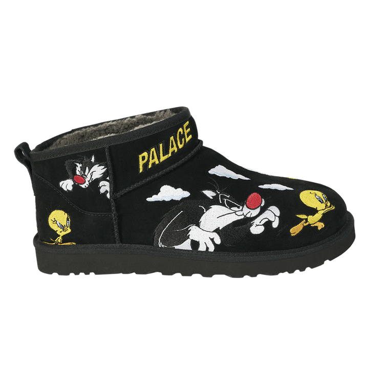 Palace x Looney Tunes x UGG Classic Ultra Mini Boot 'Black'