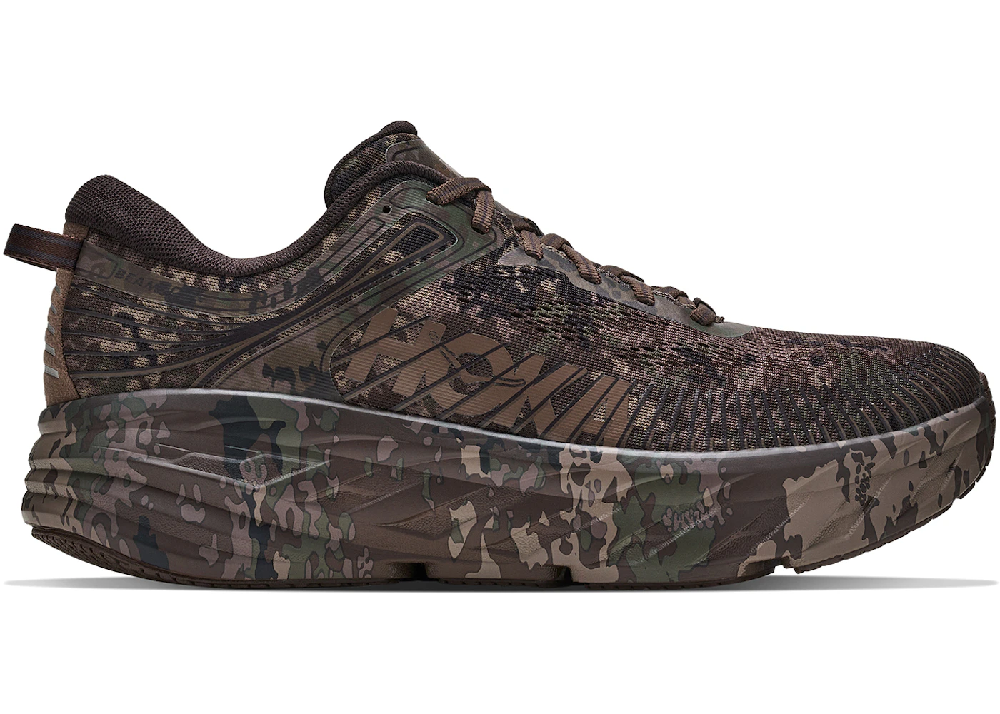 Hoka One One Bondi 7 BEAMS Chestnut