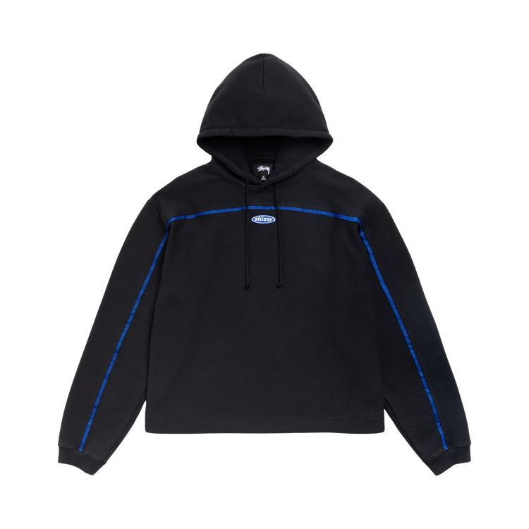 Stussy Oval Pullover Hoodie 'Black'
