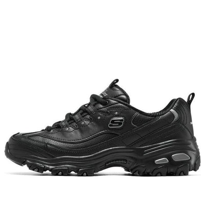 (WMNS) Skechers D'lites 'Fresh Start - Pure Black'