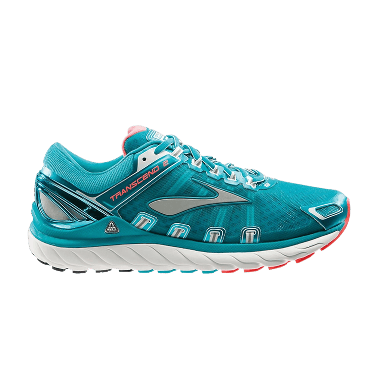 Brooks Wmns Transcend 2 'Caribbean Poppy Red'